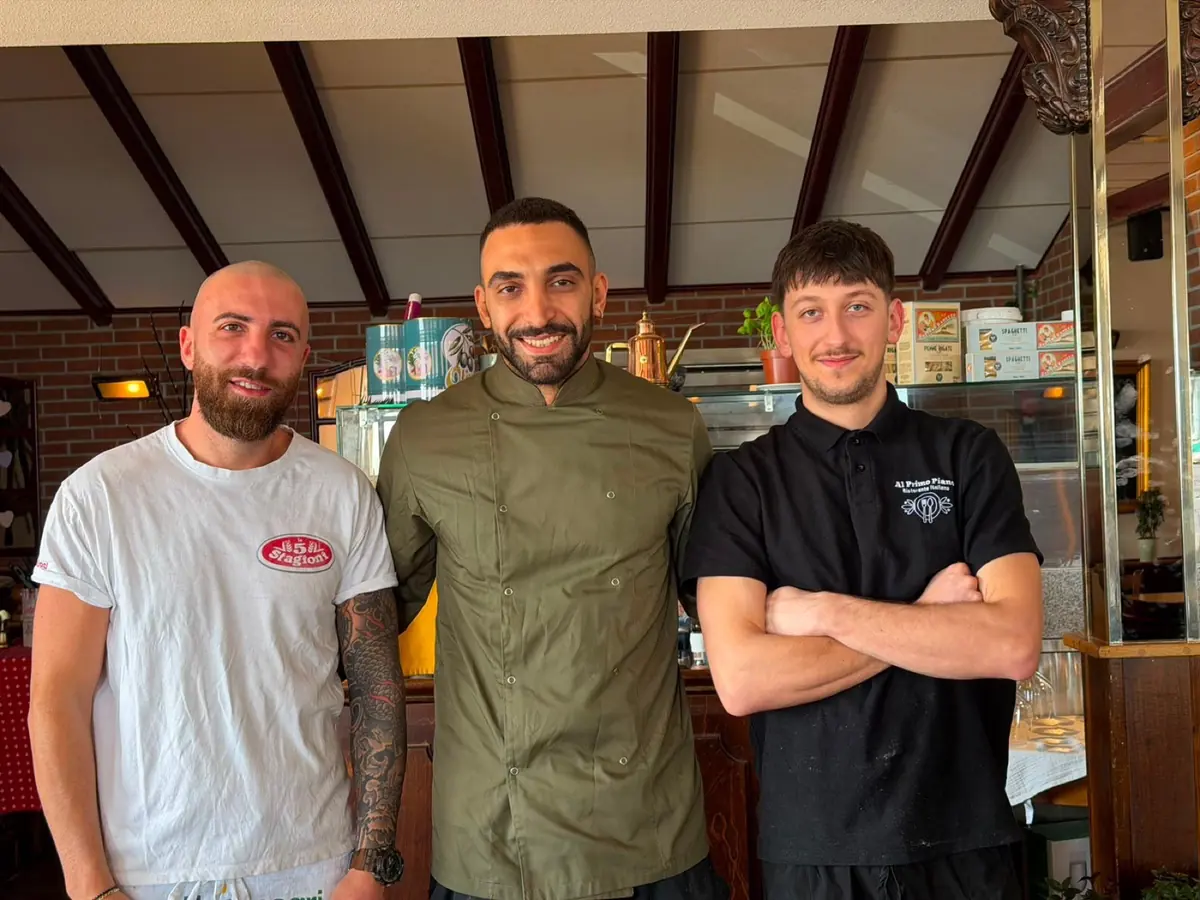 The Al Primo Piano kitchen team